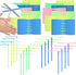 100 Pcs Flying Helicopter Toys Set - Hand Helicopter Party Favors for Kids Ages 4-8, Summer Outdoor Activities