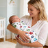 0-3 3 Pack Bubble bear Baby Swaddle Blankets for Baby Boy Girl Months,Hypoallergenic Skin-Friendly Swaddle,Cute Little