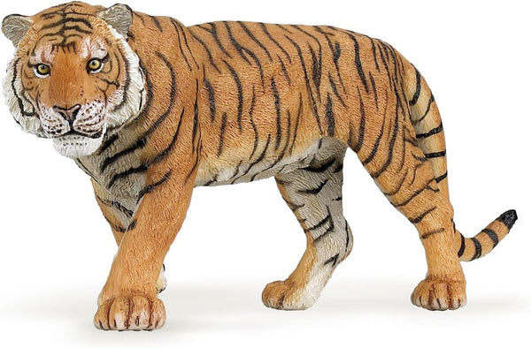 Papo Hand-Painted Figurine - Wild Animal Kingdom Tiger 50004 - Collectible for Boys and Girls - Ages 3+