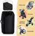 LIHAO Universal Stroller Travel Bag - Gate Check Bag for Car Seat, Waterproof Carry Bag, 600D Oxford (Black)