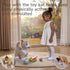 Set 3 4 5+ TUMAMA Walking Talking Cat Interactive Talking Cat, Interactive Electronic Cat Plush Toy with Leash, Wag
