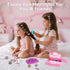 3-12 WooWee Hair Gem Stamper Kit, Sparkling Hair Jewels Styling Tool for Girls, Creative DIY Hair Art Crafts