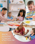 Nicpro 18 Colors Large Washable Paint Set for Kids (8.4oz, 250 ml), Non-Toxic Acrylic Bulk Paint Supplies for Art,