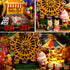 MAGQOO 3D Wooden Dollhouse Miniature DIY Kit with Furniture, 1:24 Box Theater Kit (Pack of 3)