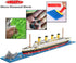 Titanic Ship Model Building Block Set, 3D Puzzle DIY Educational Toys with 1860Pcs Micro Mini Blocks