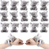 Ceenna 16 Pcs Stuffed Animal Slap Bracelets, Plush Bear Puppy Slap Wrist Bracelets for Birthday Gifts Party Favors
