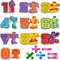 Liberty Imports 15 PCS Number Robots Transforming Toys Set, Educational STEM Learning Bots for Kids Counting Fun