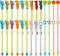 Leyndo 26 Pcs Water Guns Bulk, 14.9'' Summer Water Squirters for Kids Outdoor Swimming Pool Games