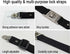 3 Pack Child Safety Strap Locks, Baby Proofing Heavy Duty Adjustable Length Latches with Rotating Release Buckle