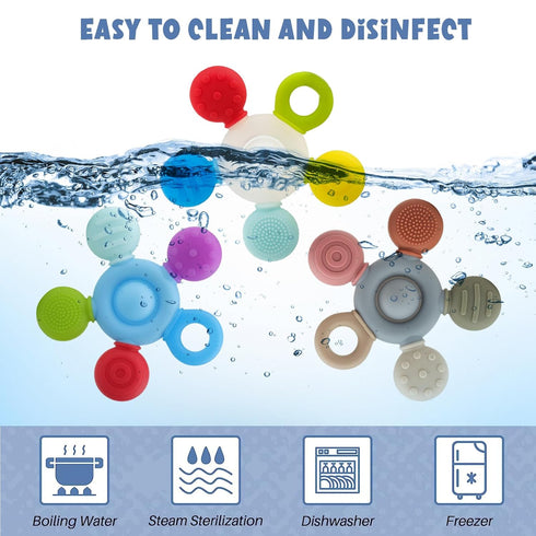 Chewy Necklaces for Sensory Kids, Seeway Silicone Chew Toys for Kids with ADHD Autism, Anxiety, Oral Motor, Reduce