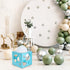 Auihiay 14 Holes Balloon Sizer Cube, Blue Measurement Tool for Balloon Arches and Decorations (1-10 Inch)