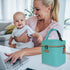 Pack, 6 9 Breastmilk Cooler Bag with Ice Mancro Insulated Baby Bottle Tote Bag Fits up to Bottles of up to Ounces, Baby