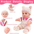 12'' Backpack Set 12 Inch 3+ Baby Doll with in Gift Box, Baby Doll Accessories Included Cute Realistic Baby Dolls