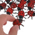 TOYANDONA 25 Pieces Mini Ladybug Figurine Fake Ladybug Toy Garden Decoration Halloween Prank Props for Kids