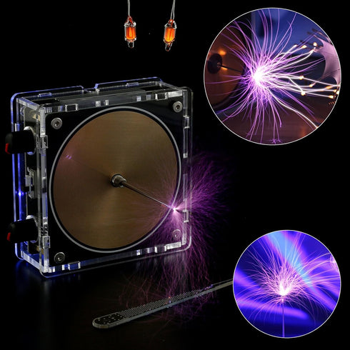 Musical Tesla Coil, Bluetooth Music Tesla Coil, Touchable Artificial Spark Gap Arc Generator, Wireless Transmission