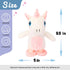 Hopearl Talking Unicorn, Walking Electric Interactive Plush Toy that Repeats What You Say, Gifts for Toddlers