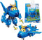 Super Wings Transformer Toys, 5" Jerome Airplane Toys, 2-in-1 Mode Rescue Bots Action Figure, Fun Toy Plane Vehicle for