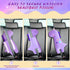 Limbruary Premium Quality Soft and Fluffy Unicorn Seat Belt Pillow for Kids - Ergonomic Design for Safe and Comfortable