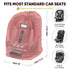 3 BALEINE Car Seat Travel Bag for Airplane, Water-Resistant Car Seat Bags for Air Travel, Foldable Cover with Handles