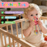 18 1 2 18+ Little Rawr Silicone Baby Sensory Montessori Toys & Pull String Toys for M+, Toddler Birthday Gift Car Seat