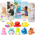 Bath Toys for Toddlers Baby, 8 Pack Light Up Toys - Bathtub Toy Flashing LED Light for Kids