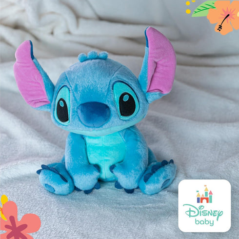 KIDS PREFERRED Disney Laughing & Spinning Stitch Stuffed Animal Plush Toy for Babies & Toddlers, Multicolor