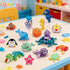 Kit,14 Set,Ultra 4 5 6 7 8+ Air Dry Clay for Kids,Modeling Clay Species of Marine Life DIY Molding Clay Art Crafts