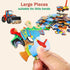 JTKDBJZ 4-6 2x60 3-5,6-8,Fun Bulldozer Toys,2 1 Pack Puzzles for Kids Ages Pieces Jigsaw Puzzles for Toddlers & Truck
