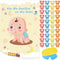 Hxezoc Pin The Pacifier On The Baby Game Large Baby Poster Party