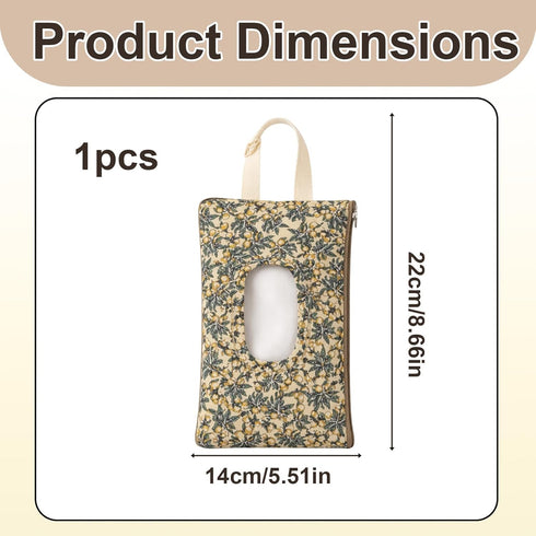 Ujukoxc 1PCS (8.66 5.51inch) * Diaper and Wipes Pouch, Diaper Wipe Pouch for On-the-Go Parents, Convenient Storage