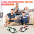 BAZADER RC Cars with LED Lights, Remote Control Snake 360° Roll Toys, Birthday Gift for Kids Age 7-11+, 2 Batteries