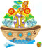 Board Games for Kids & Adults, Noah's Ark Wooden Balance Stacking Toys,