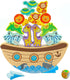 Board Games for Kids & Adults, Noah's Ark Wooden Balance Stacking Toys,