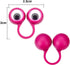 JOVITEC 48 Pcs Eye Finger Puppets Toys Set - Googly Wiggly Eyeball Rings for Kids, 5 Colors