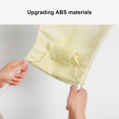 Shanrya Baby Bath Tub Net, Baby Bath Seat, Safe Skid Resistance Lightweight Stretchable Soft Touch Yellow Bathtub