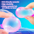 195PCS 3+ Amy&Benton DIY Sticky Balloons with Pump, Space Rocket Balloon the Funny Inflator Toy, Magic Balloon Maker
