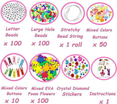 Set 4 5 6 7 8 VLUSSO Arts and Crafts Supplies for Kids DIY Craft Kits Art Supplies Materials Kids Crafts with Pipe