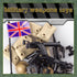 Weapons Pack Military Accessories, WWII Soldier Model Toys, Compatible with Mini Figure Brick Toy for Boys Age 3+