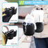 JINKEY Universal 360°Rotation Dual Cup Holder for Baby Stroller, Adjustable 2 in 1 Attachment for Bike