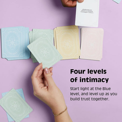 The Original Curiosity Edition - 52 Deep Conversation Cards for Team Building Games, Family Game Night, Couples