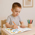 Set 3 48 ZICOTO Fun Coloring Books for Kids of Exciting Dinosaur, Space & Trucks Coloring Book for Boys Ages Easy
