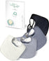 Cutie Birdie Muslin Baby Bibs for Unisex Girls & Boys- 4-Pack 100% Cotton Baby