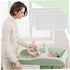 Ginwrek 3Pcs 27x14'' Changing Mat Diaper Changing Pad Waterproof Mat Washable Reusable Cotton Travel Pad for Baby