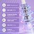 Electric Bottle Brush Cleaner,Rechargable Electric Baby Bottle Brush Cleaner with Thermometer,Silicone