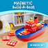 Set, 3 10 Popular Playthings Magnetic Build-a-Boat High Seas Play Waterproof Floating Bath Toddler Toys, Gifts for Kids