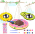 Aweyka Kids Arts and Crafts Bird Feeders for Outside, 3 Pack DIY Wooden
