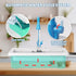 3-5 Doloowee Color Changing Kitchen Sink Toys,Electric Dishwasher Playing Toy Play Sink for Kids with Running