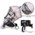 Baby Stroller Rain Cover with Eye Protection Film, Universal Waterproof Wind Weather Shield, Baby Travel Accessories