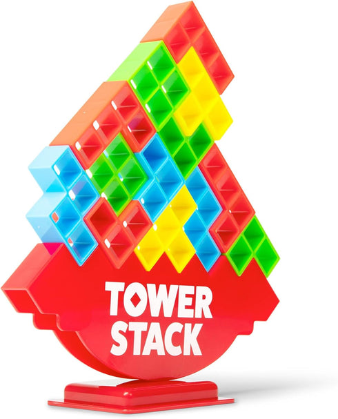 Relatable Tower Stack - Head to Head Stacking Challenge, Family Games for Kids 8-12 and Adults