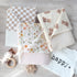 2 LifeTree Waffle Baby Blankets, Muslin Checkered Swaddle Blankets for Boys Girls, Layers Crib Stroller Blanket
